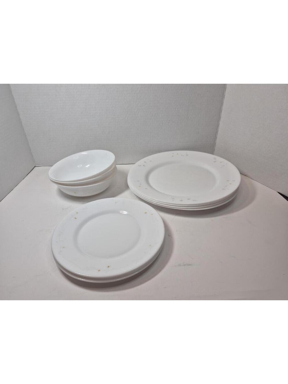 Set of Arcopal France ARP40 Blue Floral Dishes M106